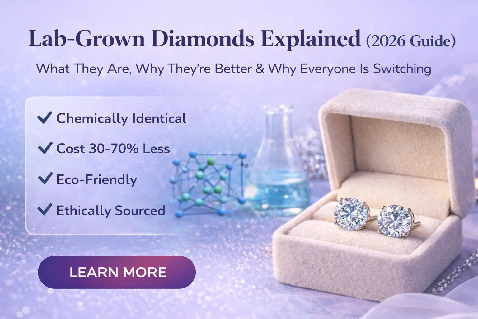 Lab-Grown Diamonds Explained (2026 Guide): What They Are, Why They’re Better & Why Everyone Is Switching